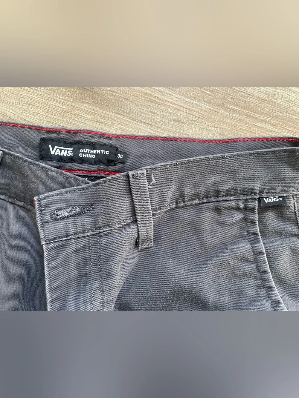 Vans Men's Gray Slim Chinos
